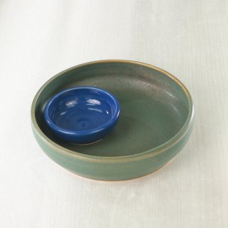 (SET) MANGKUK CETEK BESAR SERAMIK + MANGKUK SAMBAL SERAMIK