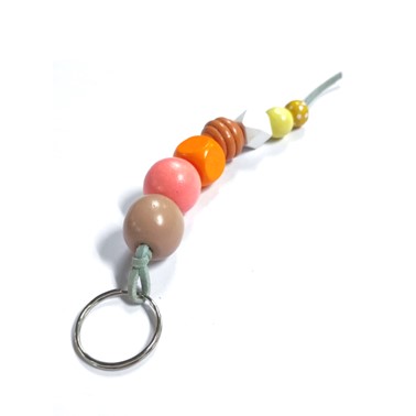 BEADED KEYCHAIN