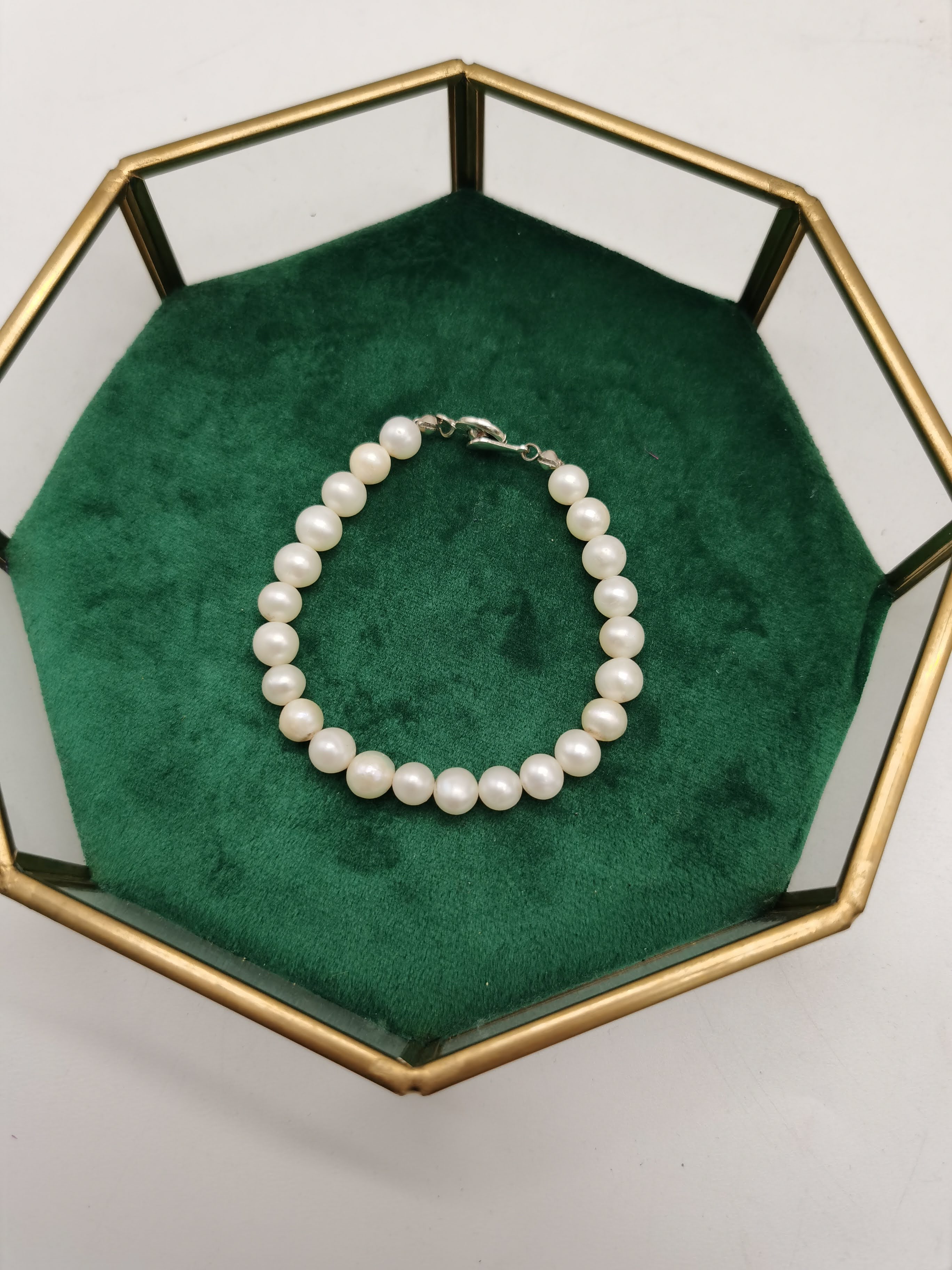 GELANG MUTIARA AIR MASIN 6MM