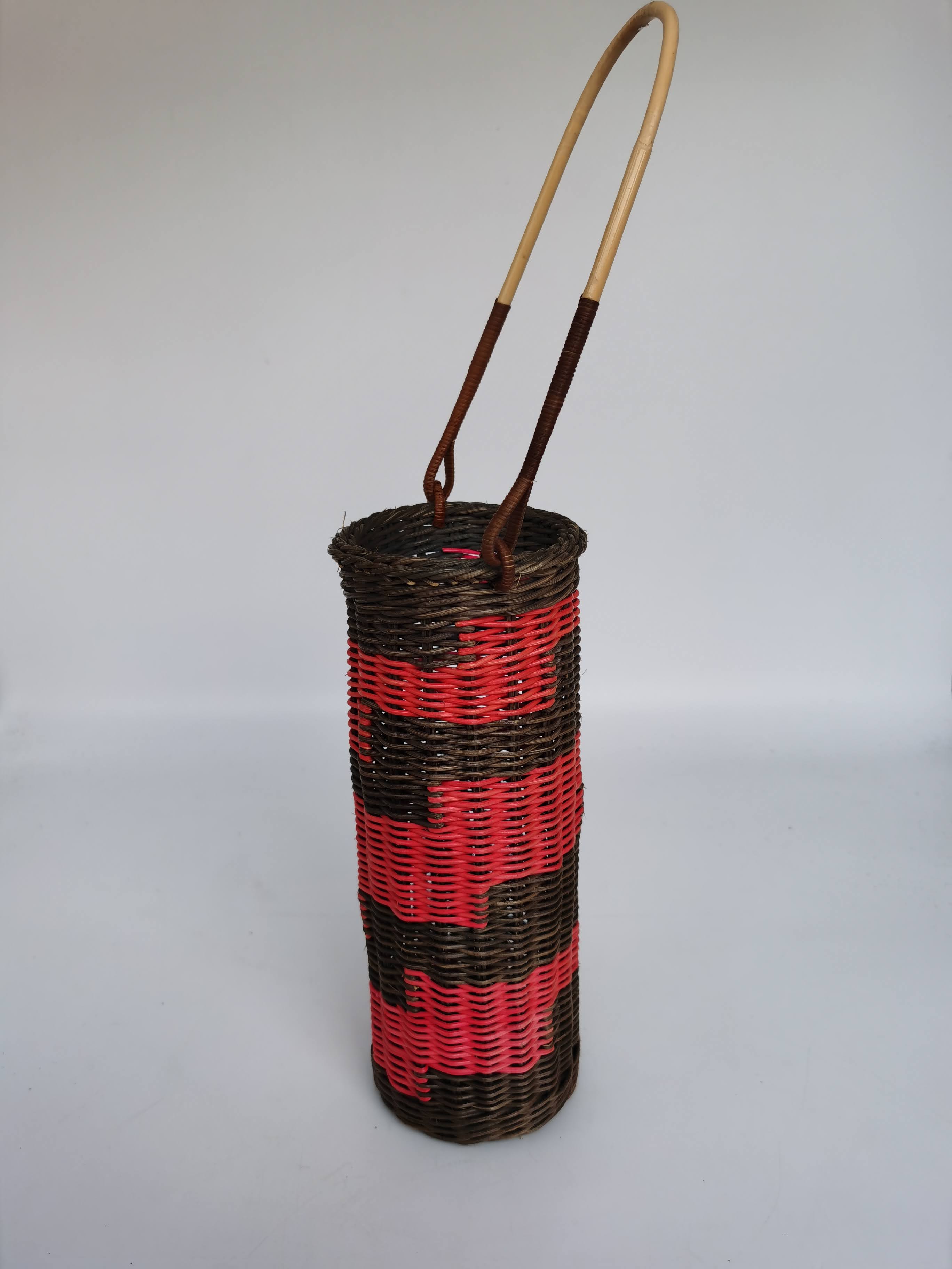 RATTAN BOTTLE HOLDER BRENDA