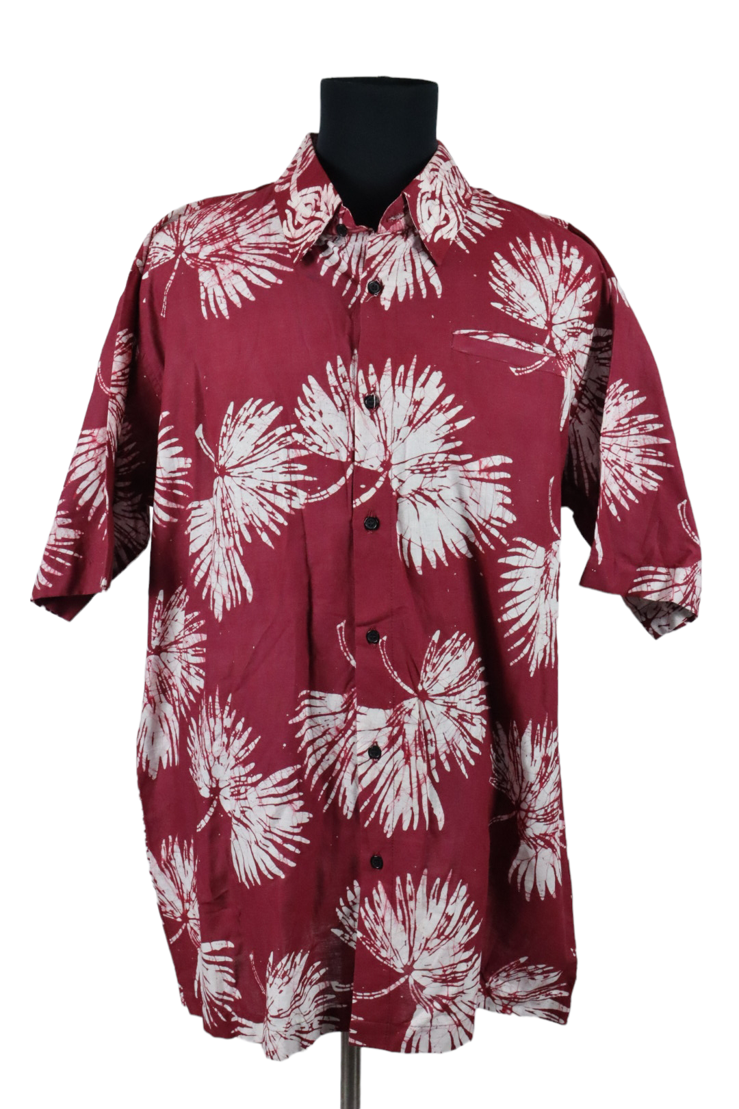 KEMEJA BATIK LELAKI  COTTON LENGAN PENDEK