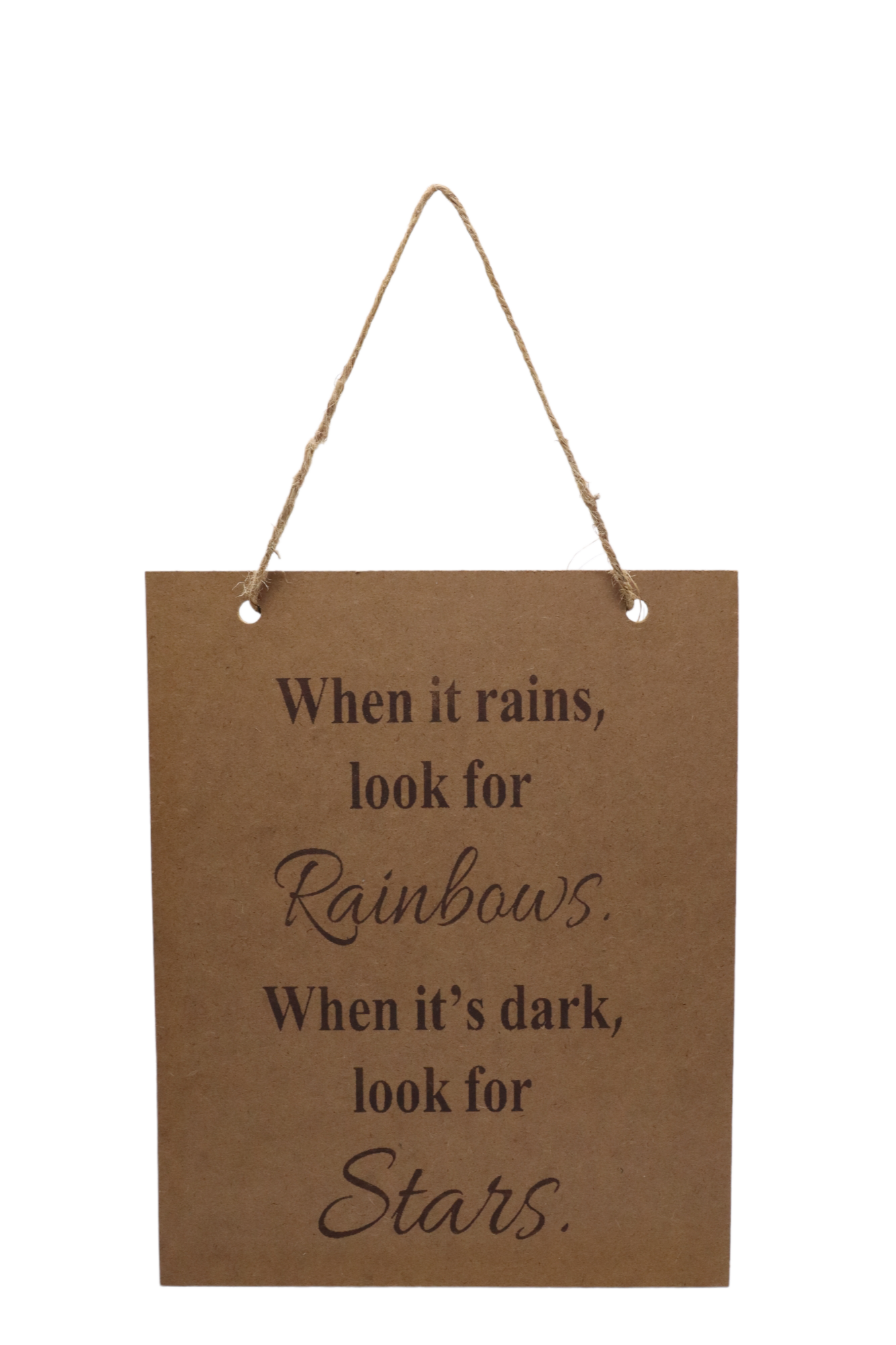 MOTIVATION TEXT LASER CUT