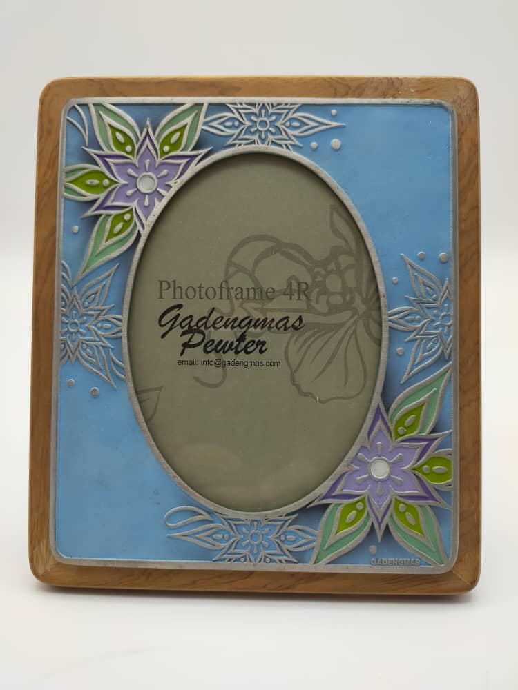 PHOTO FRAME PEWTER