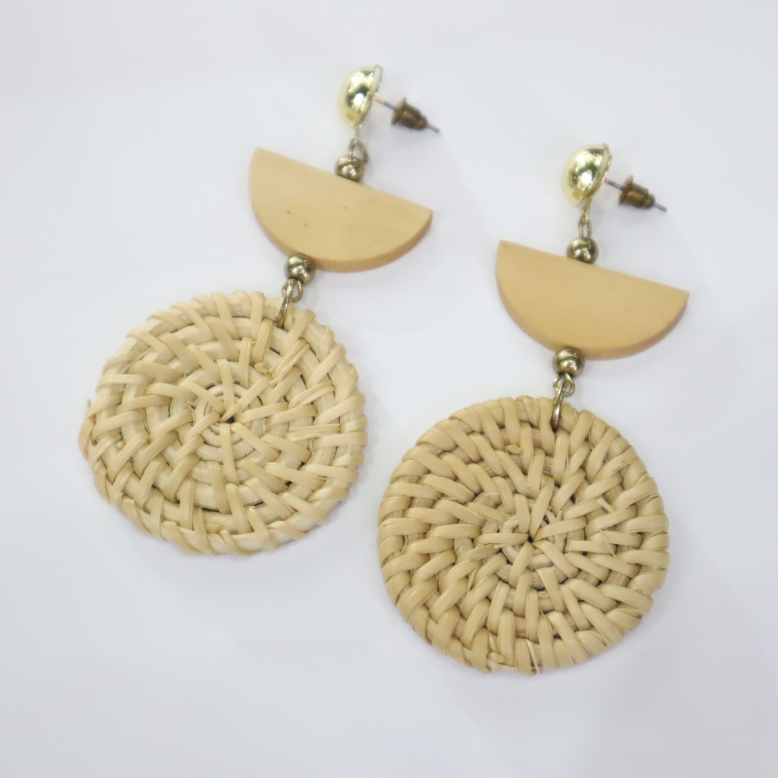 RATTAN EARRINGS