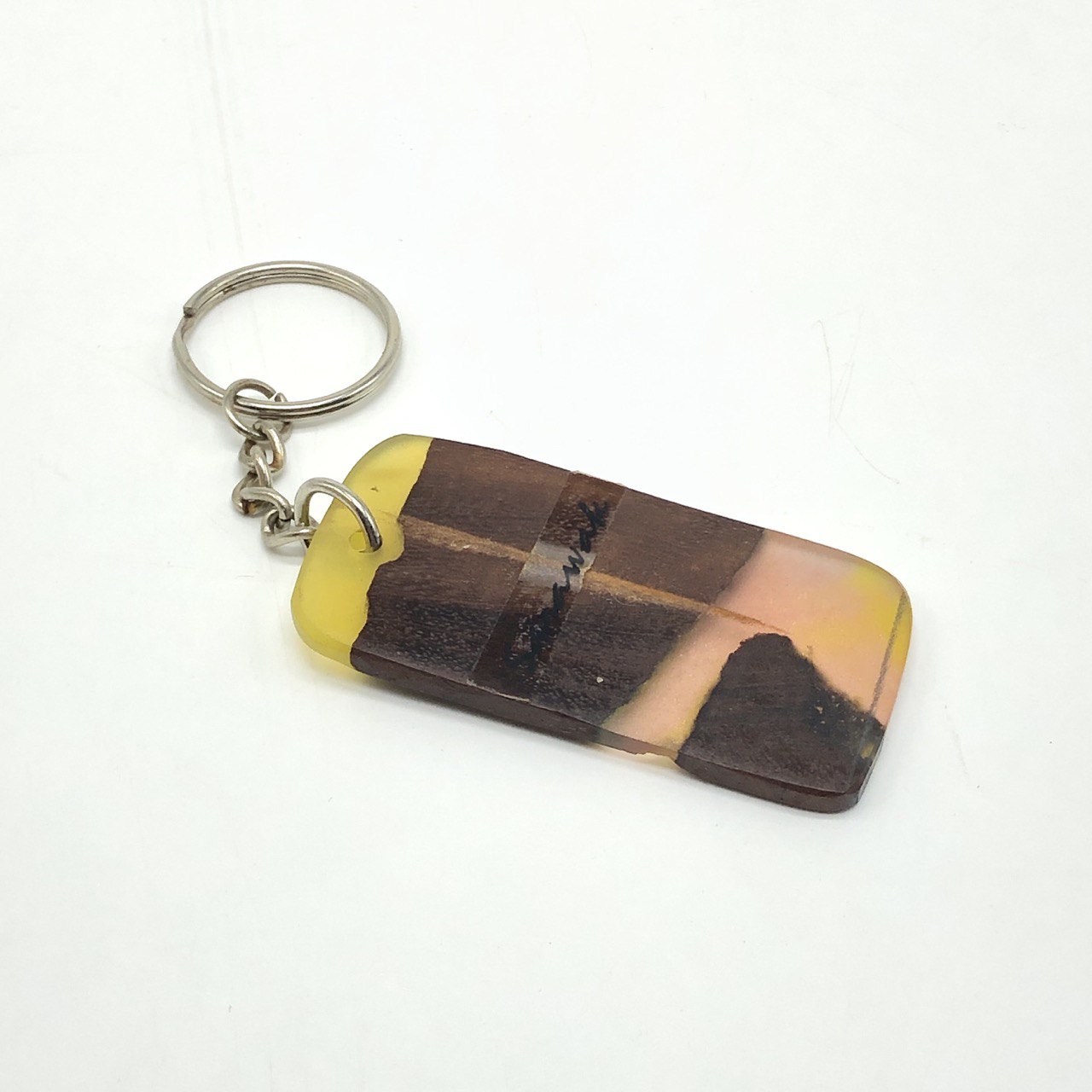 WOODEN KEYCHAIN