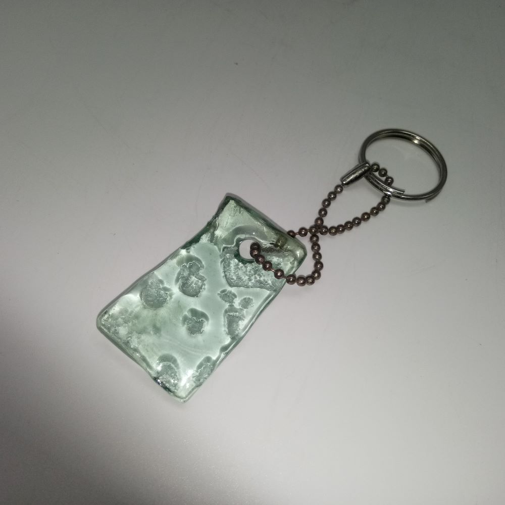 GLASS KEYCHAIAN