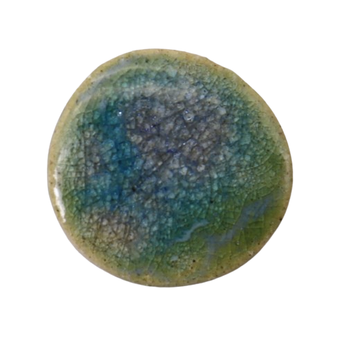 CERAMIC BROOCH