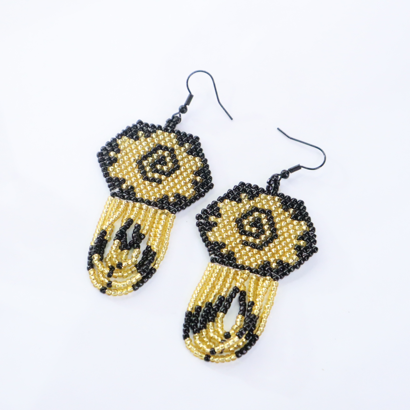 BEADED EARRINGS