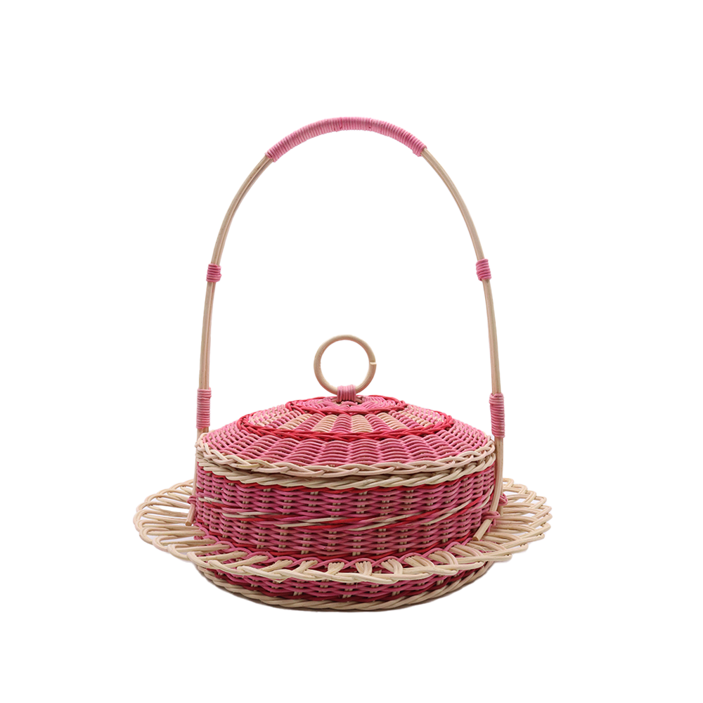 (PRE-ORDER) BAKUL HAMPER BERTUTUP SATU TINGKAT