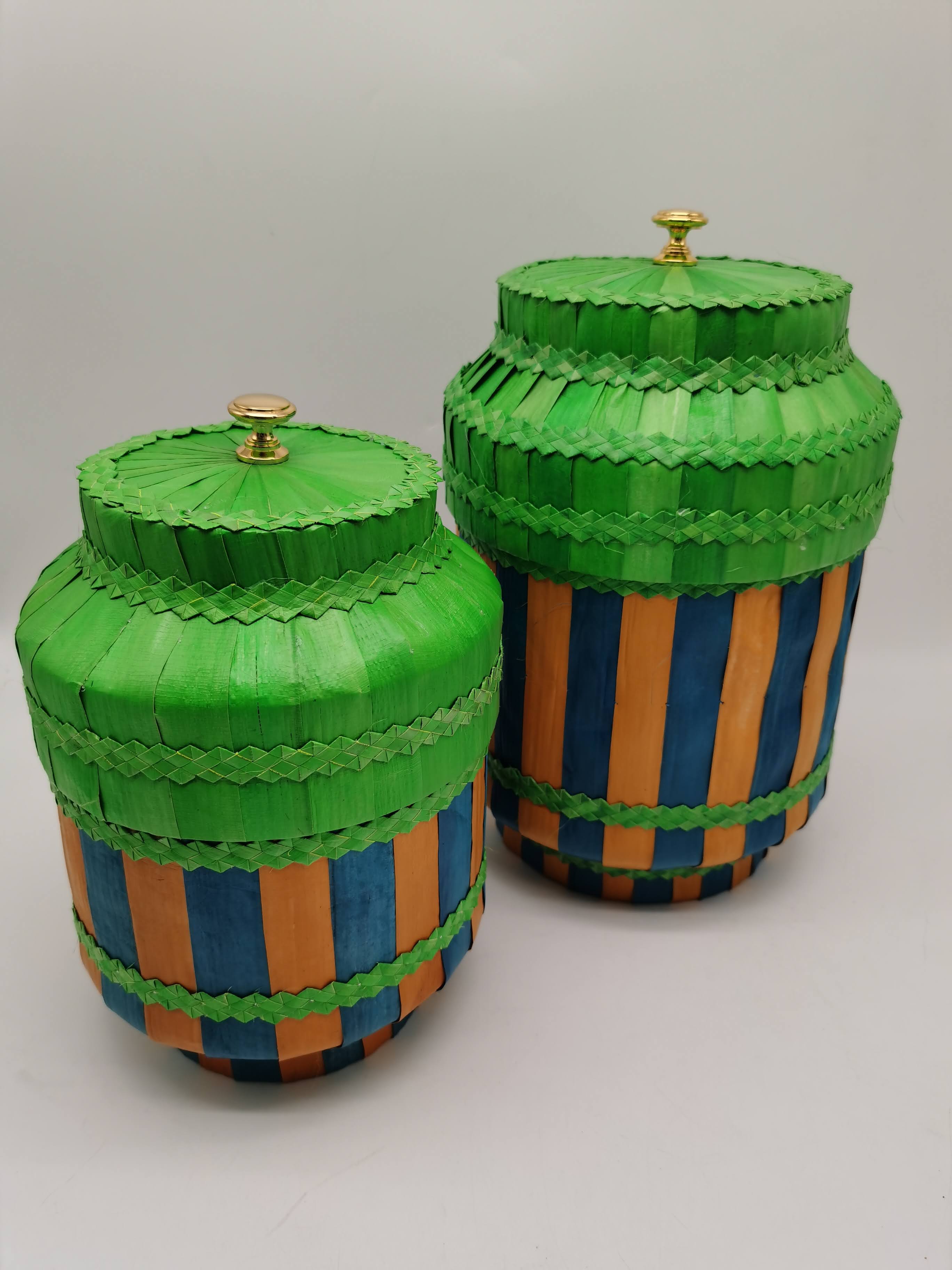 SET BEKAS SERDANG HIJAU BELANG OREN DAN BIRU SAIZ M DAN SAIZ S