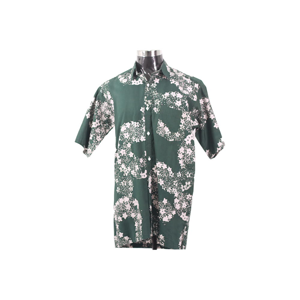 KEMEJA BATIK LELAKI  COTTON LENGAN PENDEK