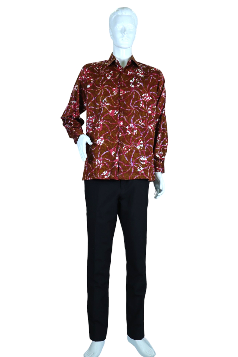 (PRE-ORDER) KEMEJA BATIK LENGAN PANJANG