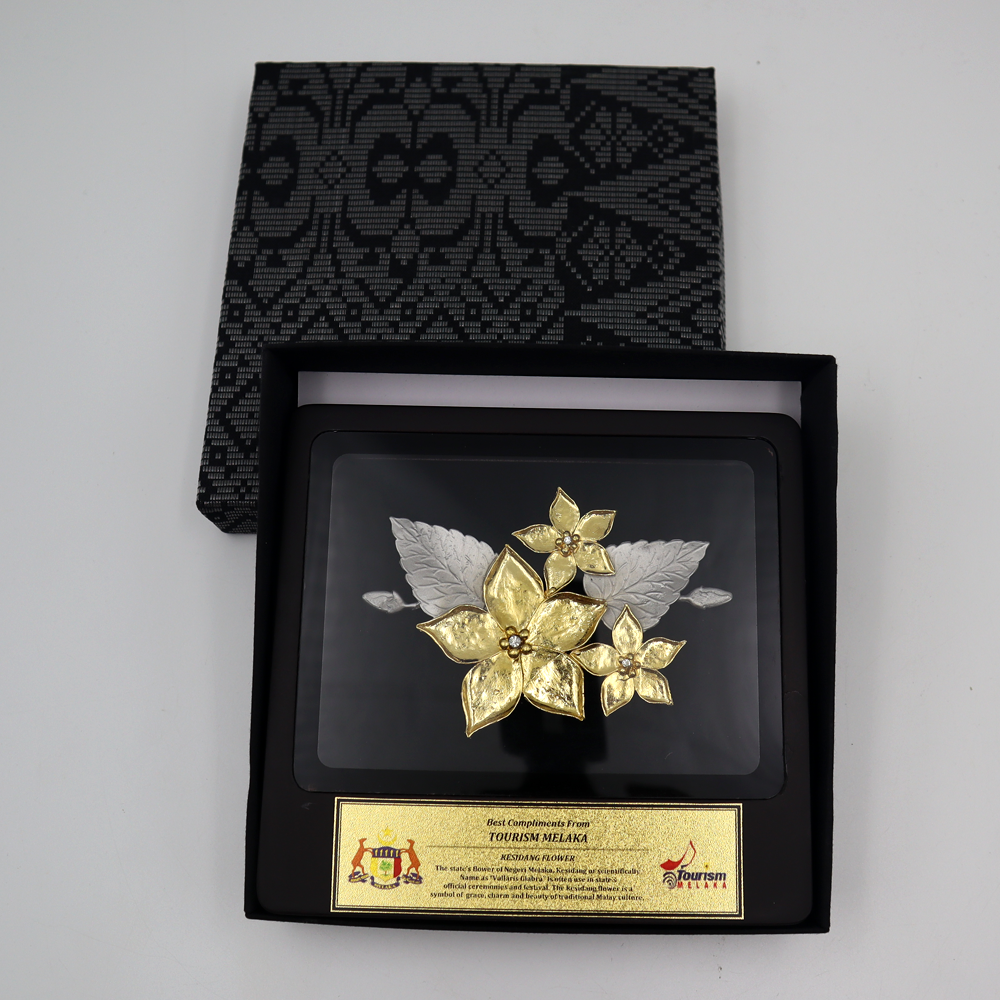 STAND PLATE BUNGA KESIDANG