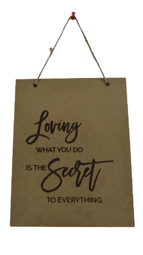 MOTIVATION TEXT LASER CUT