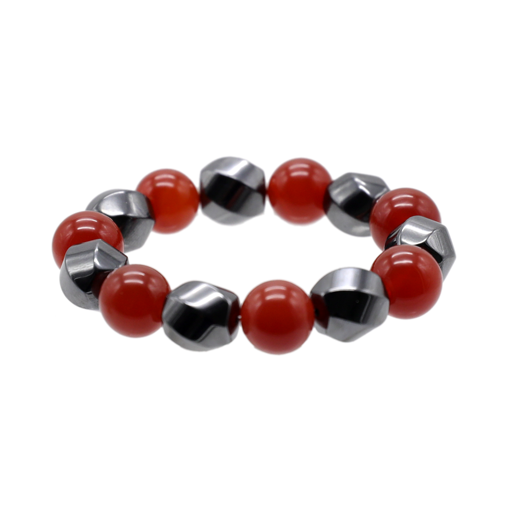 GELANG BATU  HEMATITE