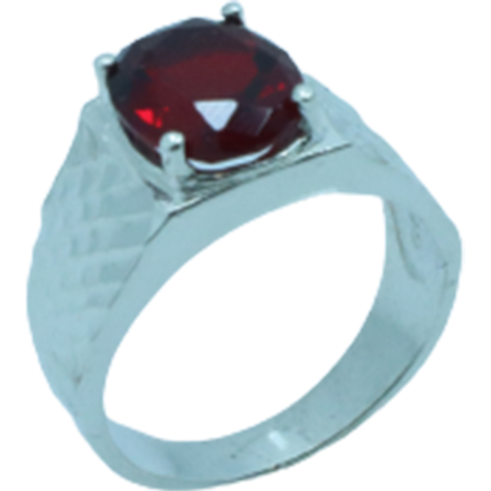 CINCIN - RED SYNTHETIC ZIRCONIA
