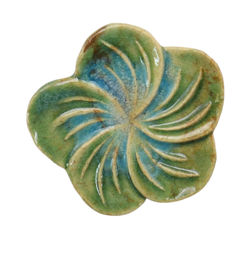 CERAMIC BROOCH