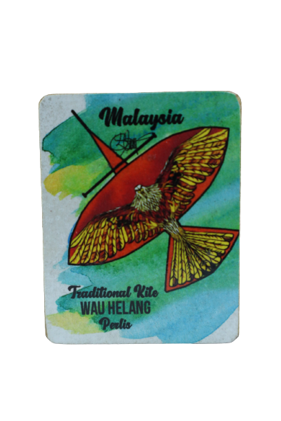 WAU HELANG (FRIDGE MAGNET )