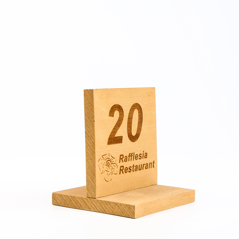 PRE ORDER : SIGNAGE MEJA