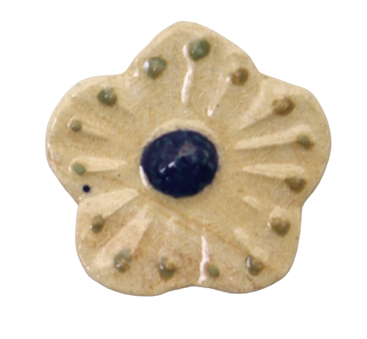 CERAMIC BROOCH