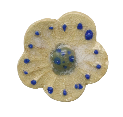 CERAMIC BROOCH