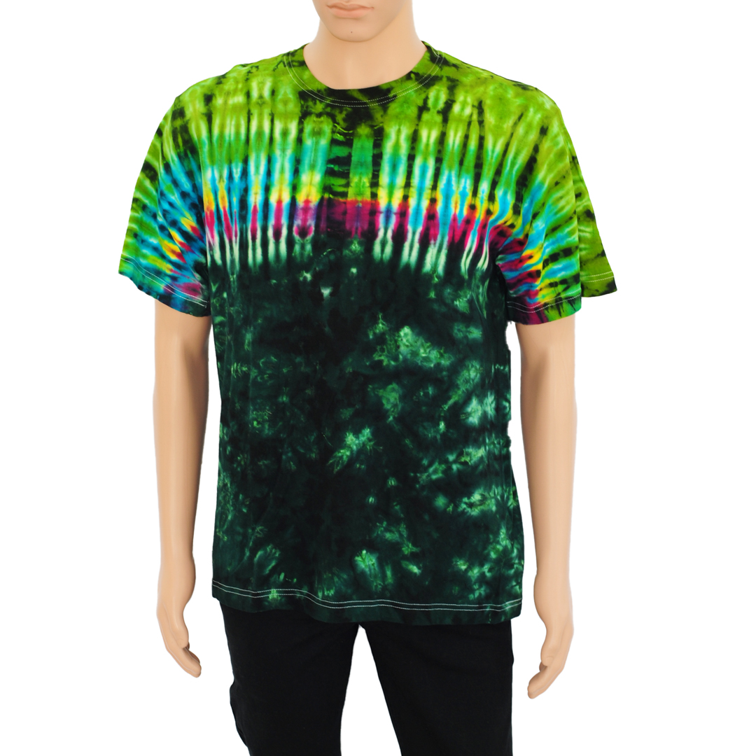 T-SHIRT BATIK TIE & DYE LENGAN PENDEK