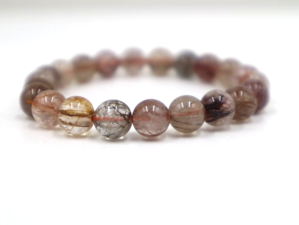 MIX RUTILATED QUARTZ BRACELET