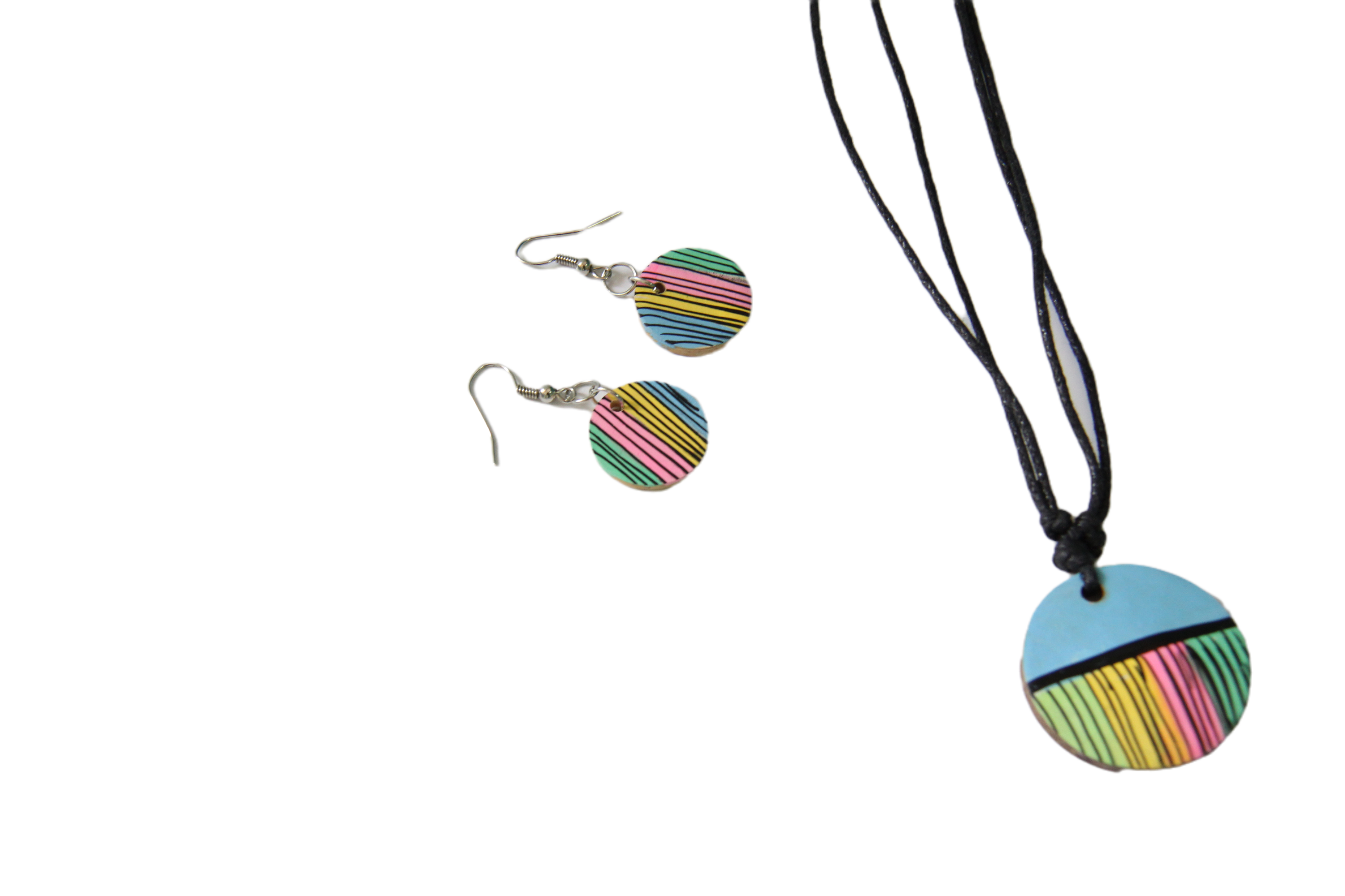 EARRING AND PENDANT SET (A)