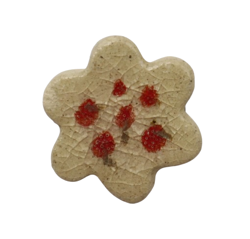 CERAMIC BROOCH