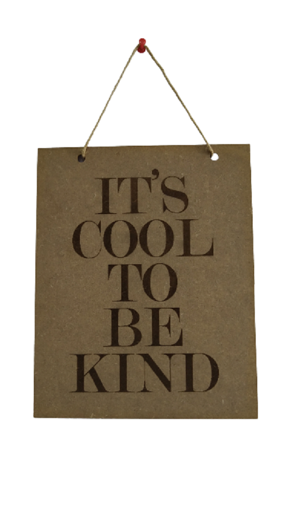 MOTIVATION TEXT LASER CUT