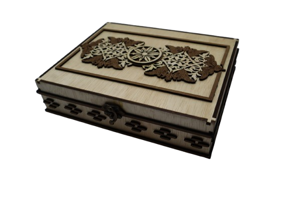 CARVED STORAGE BOX