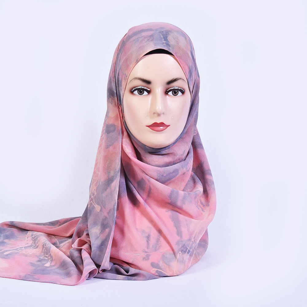 SHIBORI TIE DYE SHAWL