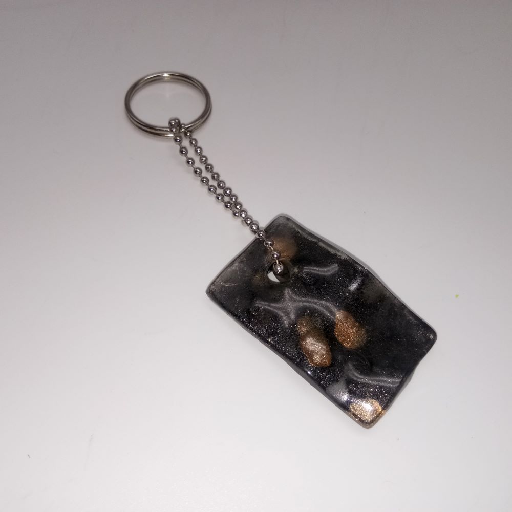GLASS KEYCHAIAN