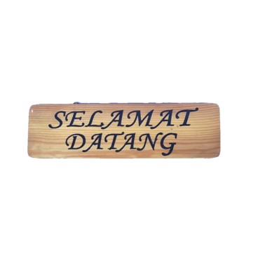 PAPAN TANDA KAYU