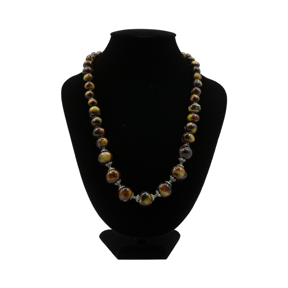 SARAWAK CERAMIC BEADS NECKLACE