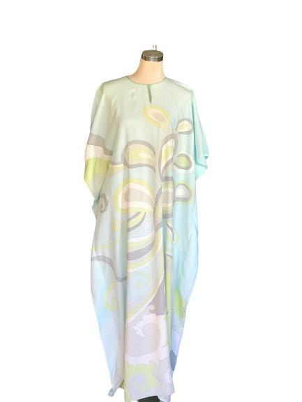 KAFTAN LENGAN PENDEK  PASTEL