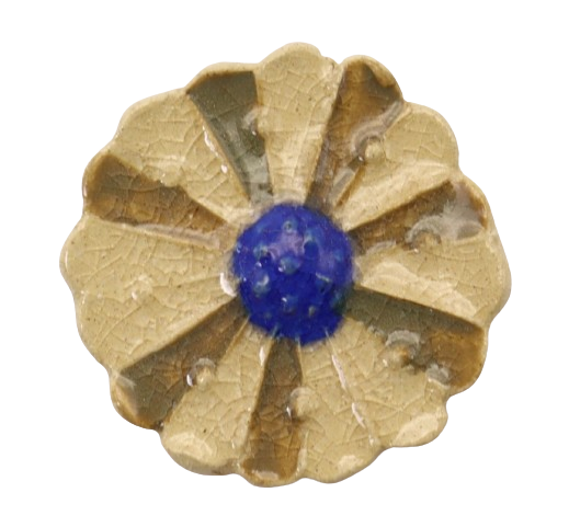 CERAMIC BROOCH