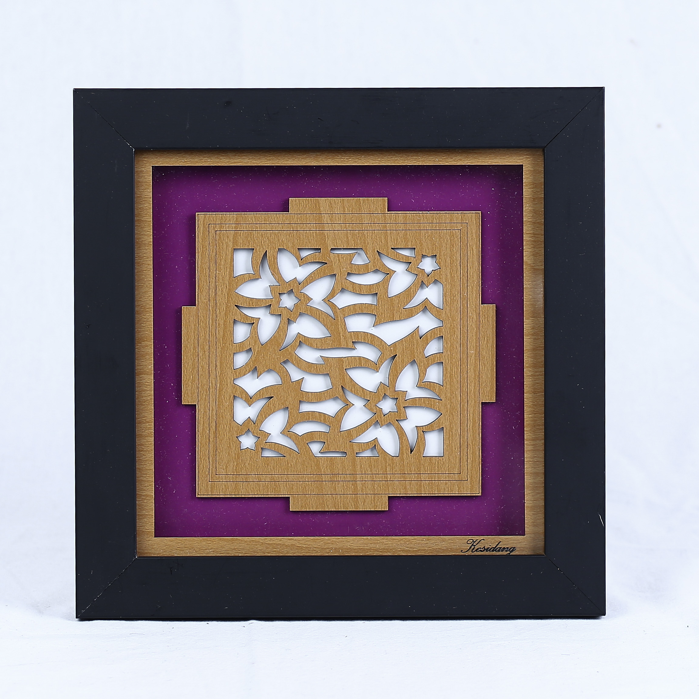 FRAME KERAWANG BUNGA KESIDANG