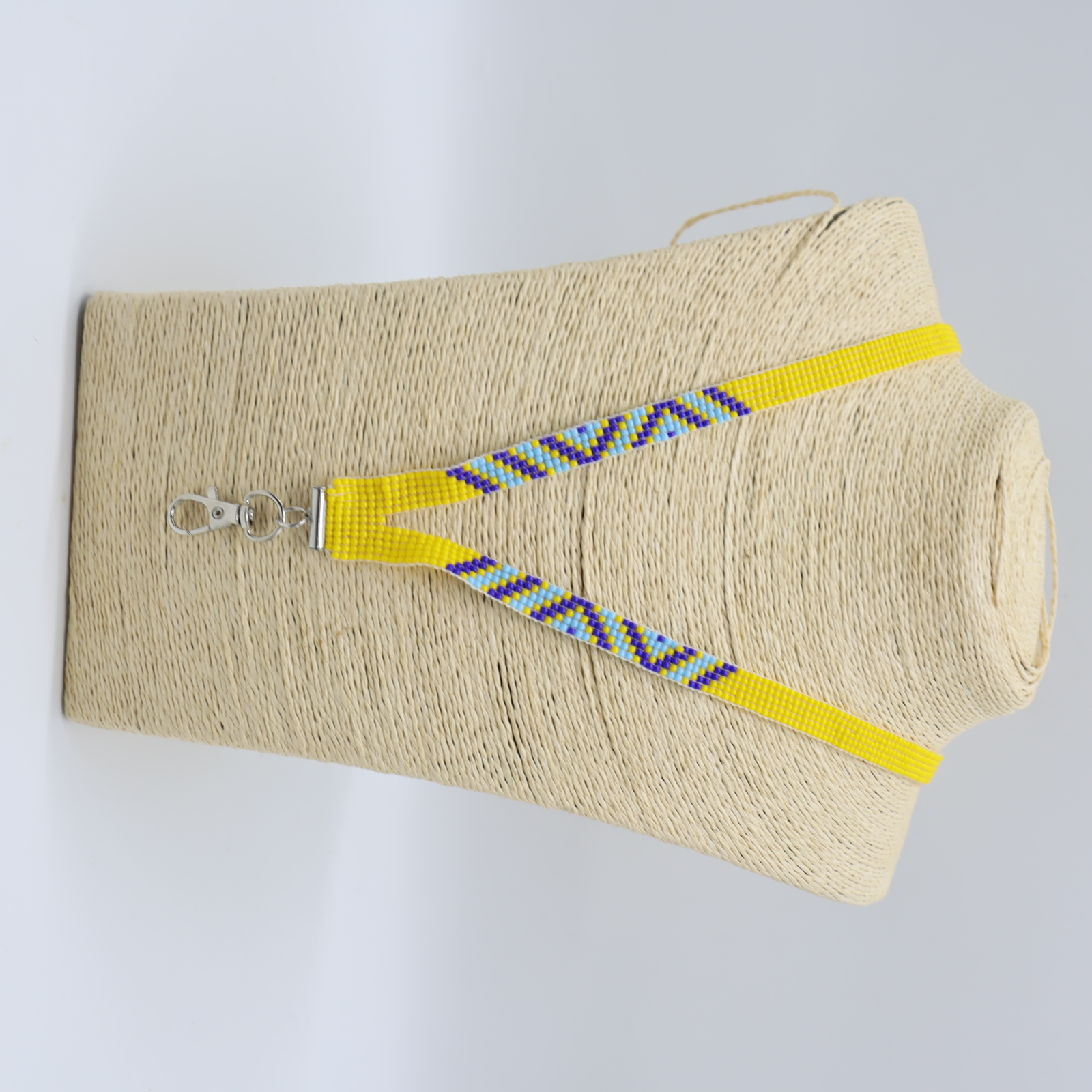 BEADED LOOM LANYARD