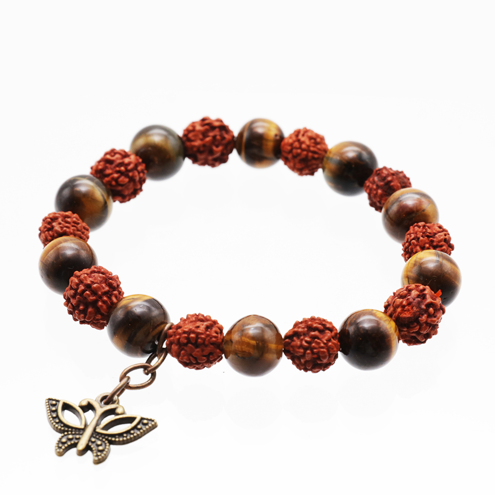 GELANG RUDRASHA & TIGER EYE