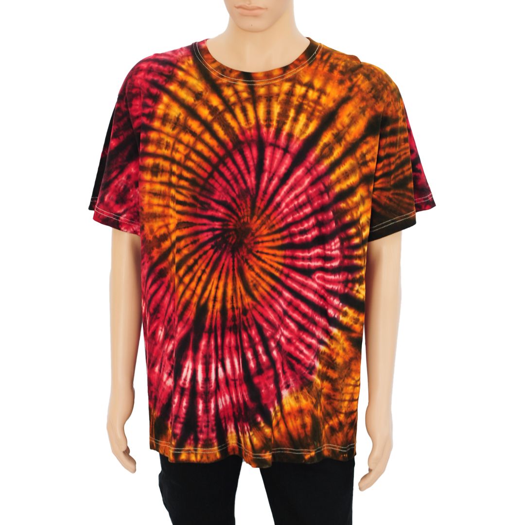 T-SHIRT BATIK TIE & DYE LENGAN PENDEK