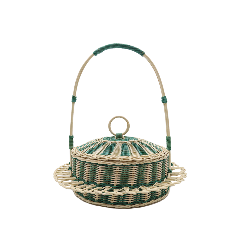 (PRE-ORDER) BAKUL HAMPER BERTUTUP SATU TINGKAT