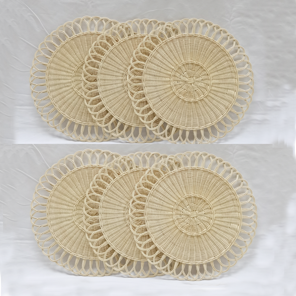 PELAPIK PINGGAN ROTAN (SET 6) - 111