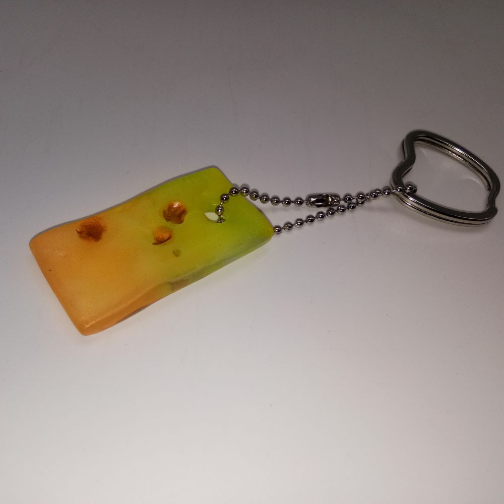 GLASS KEYCHAIAN