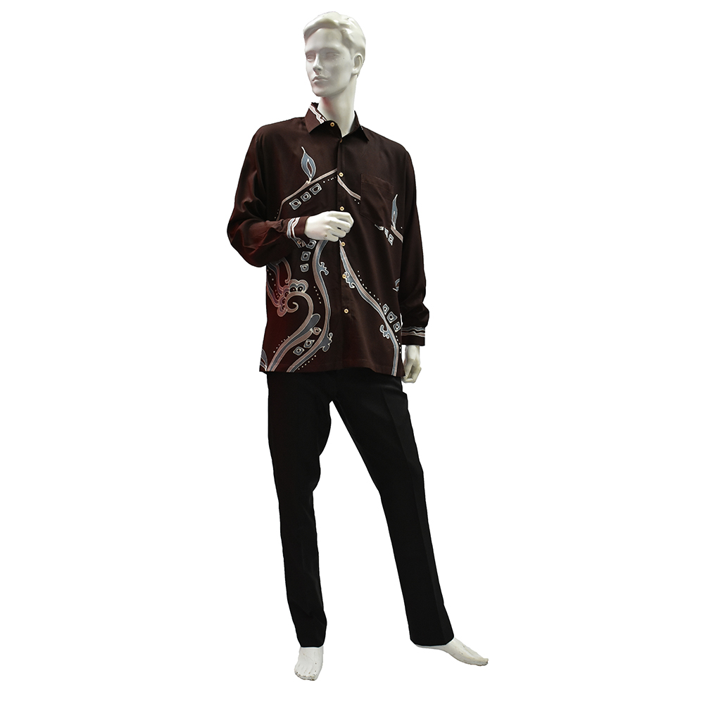 LONG SLEEVE MEN'S BATIK SHIRT