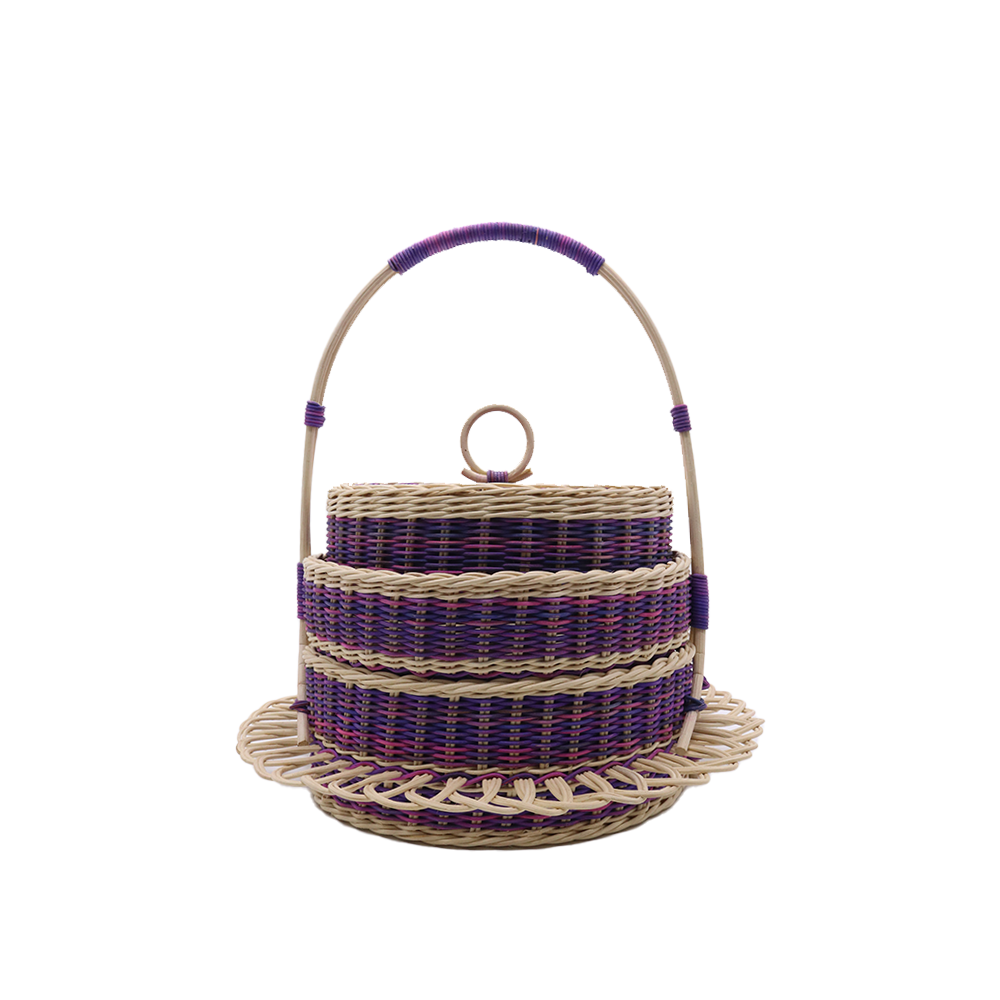 (PRE-ORDER) BAKUL HAMPER BERTUTUP DUA TINGKAT