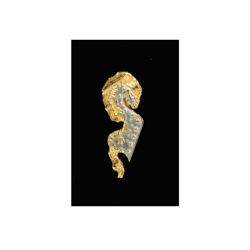 Kuda Kepang Brooch