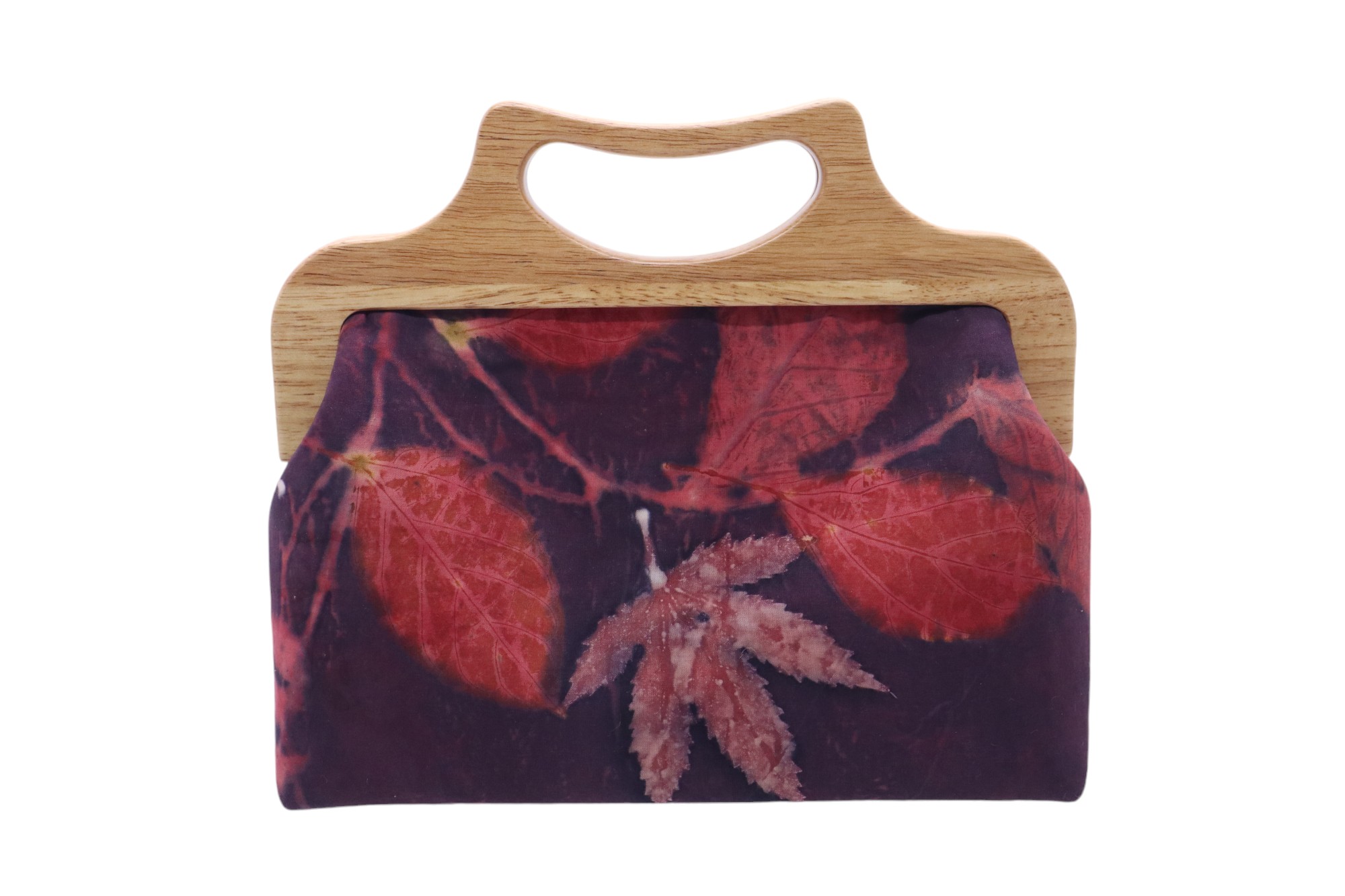 BATIK CLUTCH BAG CT N HONEY ECO PRINT (BLACK EDITION)