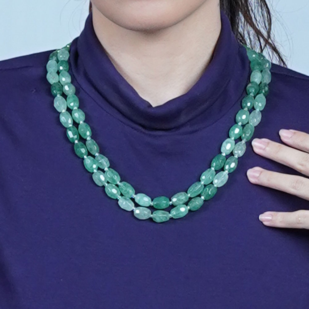 STONE GREEN NECKLACE