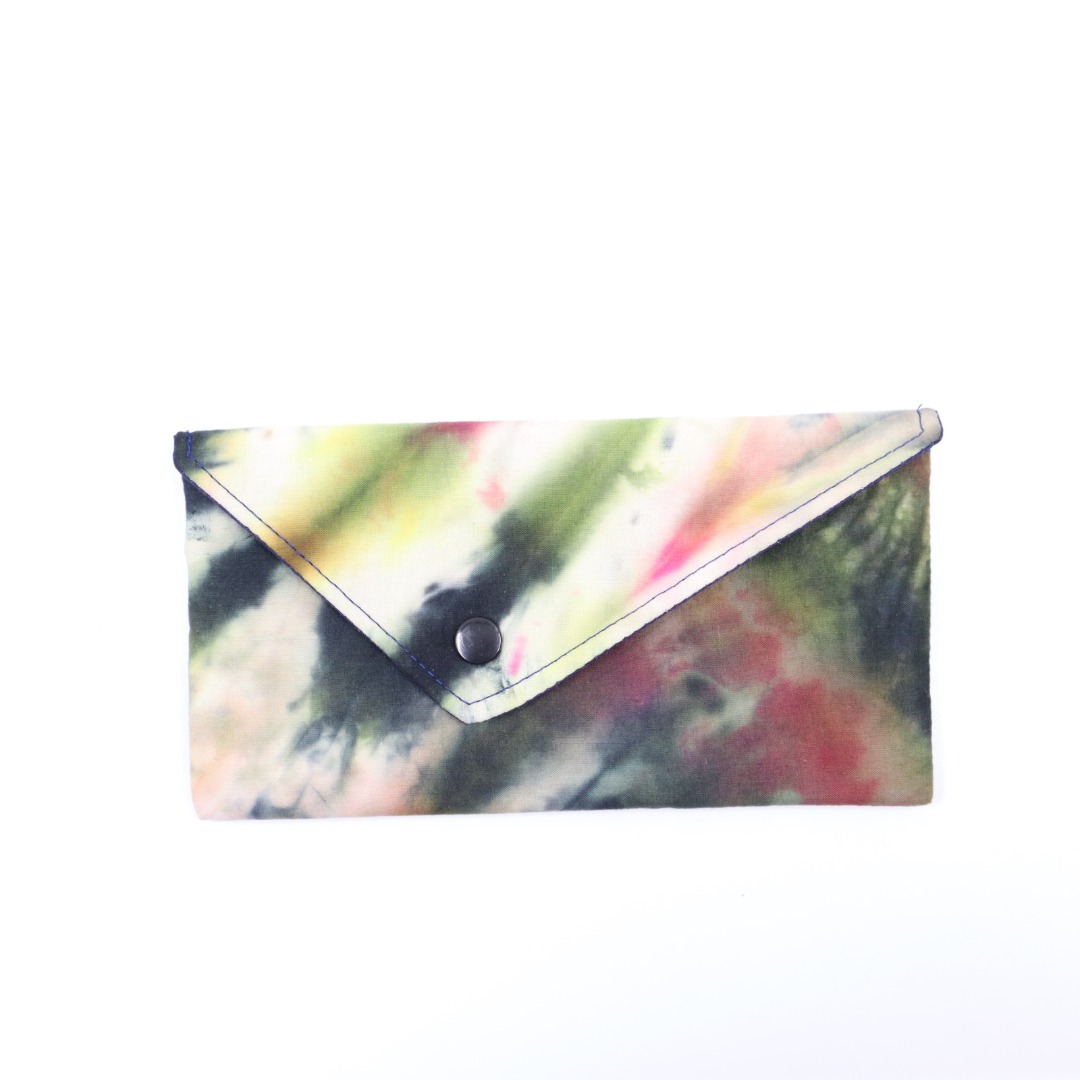 TIE & DYE BATIK CLUTCH